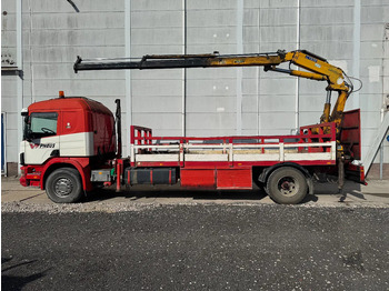 Valníkový/ Plošinový nákladný automobil Scania P94-310 4X2 EURO 2 COPMA 1530 FULL STEEL: obrázok 4