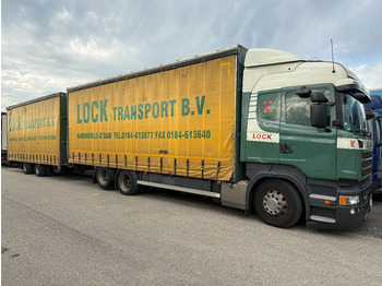 Plachtové nákladné vozidlo SCANIA R 450