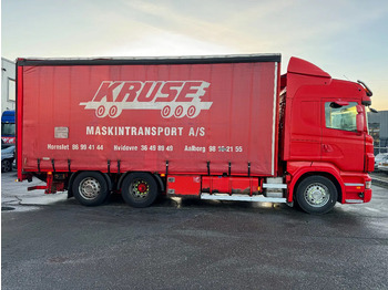 Plachtové nákladné vozidlo Scania R480 6X2 BIG LOAD LIFT DHOLLANDIA ONLY 550.769 KM: obrázok 4