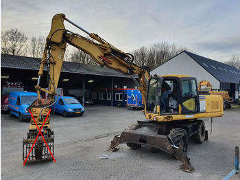 Kolesové rýpadlo KOMATSU PW180