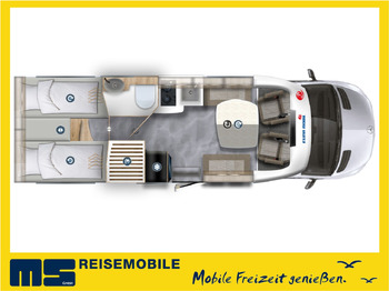 Polointegrované obytné auto Eura Mobil PROFILA T 726 EF -MOD. 2025 -MONDIAL PLUS & S-P.: obrázok 2