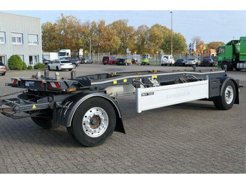 Príves preprava kontajnerov/ Výmenná nadstavba Huffermann HSA 18.70 LS, Schlitten, Alu-Felgen, Staukasten: obrázok 2