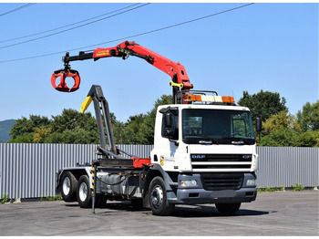 Auto s hydraulickou rukou DAF CF 85 340
