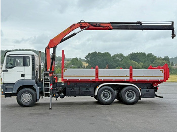 Auto s hydraulickou rukou MAN TGA 26.400 * KIPPER 6,00m + PK 15500 * 6x4 * TOP: obrázok 5