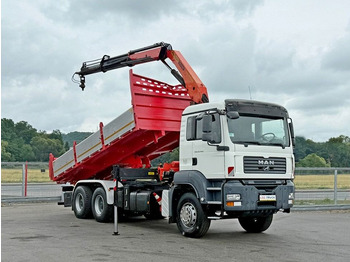 Auto s hydraulickou rukou MAN TGA 26.400 * KIPPER 6,00m + PK 15500 * 6x4 * TOP: obrázok 2
