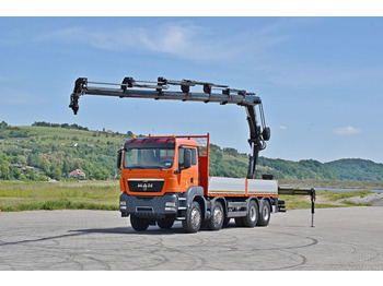 Auto s hydraulickou rukou, Valníkový/ Plošinový nákladný automobil MAN TGS 35.440 * HIAB 211 E-6 HIDUO +FUNK / 8x4 MAN TGS 35.440 * HIAB 211 E-6 HIDUO +FUNK / 8x4: obrázok 2 Auto s hydraulickou rukou, Valníkový/ Plošinový nákladný automobil MAN TGS 35.440 * HIAB 211 E-6 HIDUO +FUNK / 8x4 MAN TGS 35.440 * HIAB 211 E-6 HIDUO +FUNK / 8x4: obrázok 2