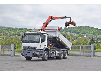 Auto s hydraulickou rukou, Sklápač Mercedes-Benz AROCS 2635* FASSI F165AZ.0.22 + FUNK * 6x4: obrázok 2