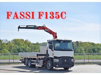 Auto s hydraulickou rukou RENAULT C 380