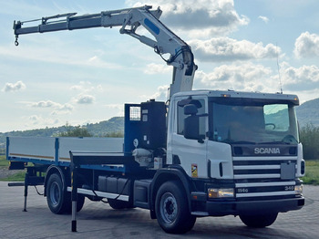 Auto s hydraulickou rukou Scania 114 G 340 * PRITSCHE 7,00m * EFFER 210 3S + FUNK: obrázok 2
