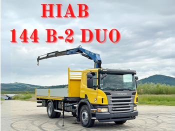 Auto s hydraulickou rukou SCANIA P 270