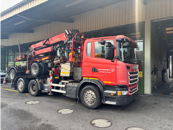 Nákladné vozidlo na prepravu dreva SCANIA G 490