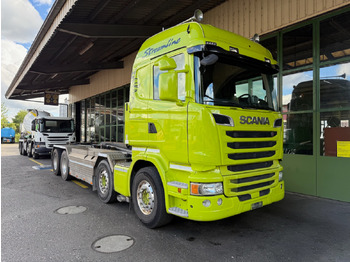 Hákový nosič kontajnerov SCANIA R 490
