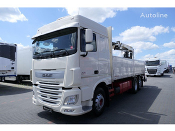 Valníkový/ Plošinový nákladný automobil DAF XF 460