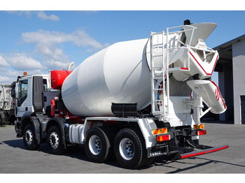 Domiešavač Iveco TRAKKER 410 / 8X4 / BETONOMIESZARKA 9 M3 / PUTZMEISTER / ALUFELG: obrázok 5 Domiešavač Iveco TRAKKER 410 / 8X4 / BETONOMIESZARKA 9 M3 / PUTZMEISTER / ALUFELG: obrázok 5
