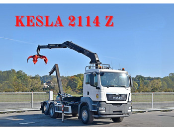 Hákový nosič kontajnerov MAN TGS 26.360