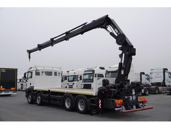 Valníkový/ Plošinový nákladný automobil, Auto s hydraulickou rukou MAN TGS 35.480: obrázok 4