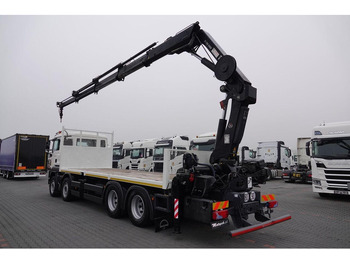Valníkový/ Plošinový nákladný automobil, Auto s hydraulickou rukou MAN TGS 35.480: obrázok 3