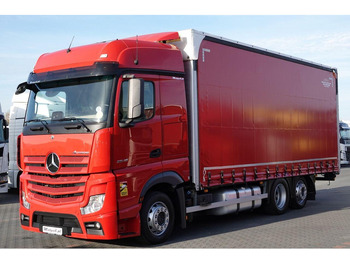 Plachtové nákladné vozidlo MERCEDES-BENZ Actros
