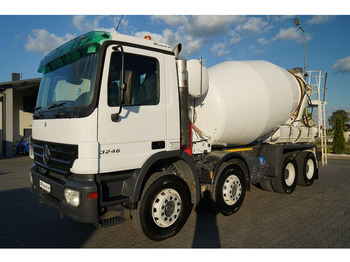 Domiešavač Mercedes-Benz ACTROS 3246 / BETONOMIESZARKA SCHWING STETTER / 8X4 / EPS + SPRZ: obrázok 4 Domiešavač Mercedes-Benz ACTROS 3246 / BETONOMIESZARKA SCHWING STETTER / 8X4 / EPS + SPRZ: obrázok 4