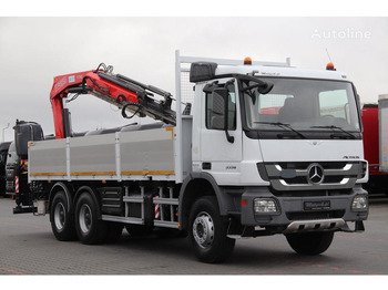 Valníkový/ Plošinový nákladný automobil MERCEDES-BENZ Actros 3336
