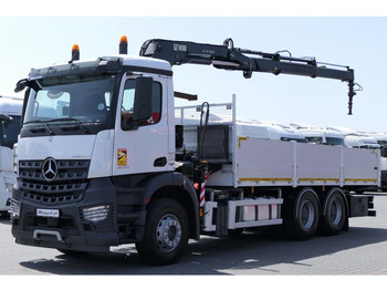 Valníkový/ Plošinový nákladný automobil MERCEDES-BENZ Arocs