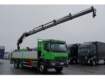 Valníkový/ Plošinový nákladný automobil MERCEDES-BENZ Arocs 2636