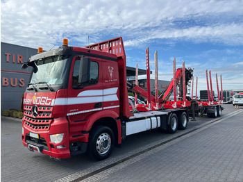 Nákladné vozidlo na prepravu dreva MERCEDES-BENZ Arocs 2645