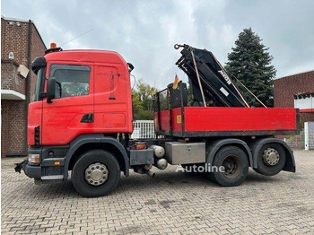 Valníkový/ Plošinový nákladný automobil SCANIA 124