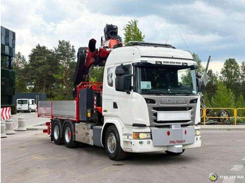 Valníkový/ Plošinový nákladný automobil, Auto s hydraulickou rukou Scania G490 6x2 Palfinger PK 53002 SH Fly Jib Basket: obrázok 4 Valníkový/ Plošinový nákladný automobil, Auto s hydraulickou rukou Scania G490 6x2 Palfinger PK 53002 SH Fly Jib Basket: obrázok 4
