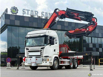 Valníkový/ Plošinový nákladný automobil, Auto s hydraulickou rukou Scania G490 6x2 Palfinger PK 53002 SH Fly Jib Basket: obrázok 2 Valníkový/ Plošinový nákladný automobil, Auto s hydraulickou rukou Scania G490 6x2 Palfinger PK 53002 SH Fly Jib Basket: obrázok 2