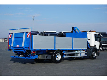 Valníkový/ Plošinový nákladný automobil, Auto s hydraulickou rukou Scania P 250 / ACC / SKRZYNIOWY + HDS + WINDA / PALFINGER PK 12 002 - E: obrázok 5