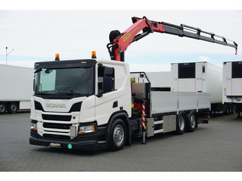 Valníkový/ Plošinový nákladný automobil SCANIA P 410