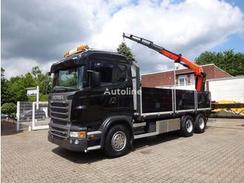 Valníkový/ Plošinový nákladný automobil, Auto s hydraulickou rukou Scania R620 Flatbed + crane PK 22002 EH 6x2: obrázok 2 Valníkový/ Plošinový nákladný automobil, Auto s hydraulickou rukou Scania R620 Flatbed + crane PK 22002 EH 6x2: obrázok 2