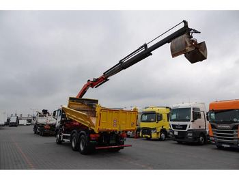 Sklápač, Auto s hydraulickou rukou Scania TGS 33.360 / 6x4 / WYWROTKA + HDS PALFINGER PK 15 500 wysów 10m: obrázok 2