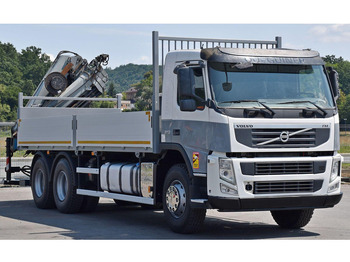 Valníkový/ Plošinový nákladný automobil, Auto s hydraulickou rukou Volvo FM 370: obrázok 3