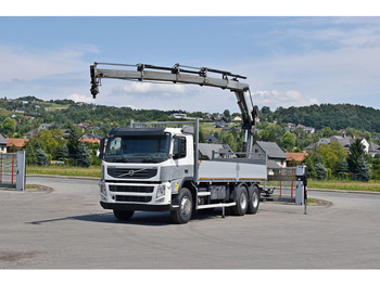 Valníkový/ Plošinový nákladný automobil, Auto s hydraulickou rukou Volvo FM 370: obrázok 2