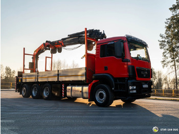 Auto s hydraulickou rukou, Valníkový/ Plošinový nákladný automobil MAN TGS 35.400 8x4 Palfinger PK 34002 Winch KRAN MAN TGS 35.400 8x4 Palfinger PK 34002 Winch KRAN: obrázok 4