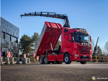 Nový Sklápač Mercedes-Benz  AROCS 3358L 6x4 HIAB 192X-HIPRO E-6 Crane Kippe: obrázok 3