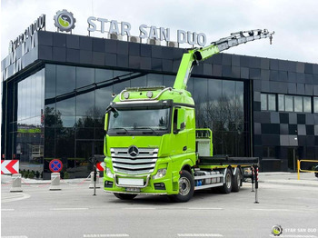 Auto s hydraulickou rukou MERCEDES-BENZ Actros