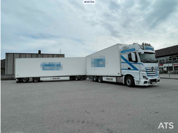 Skříňový nákladní auto MERCEDES-BENZ Actros