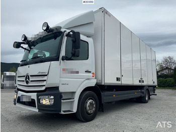 Skříňový nákladní auto MERCEDES-BENZ Atego 1524