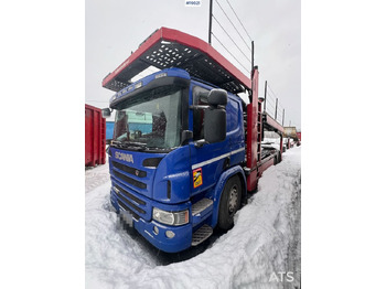 Nákladné vozidlo na prepravu automobilov SCANIA P 450