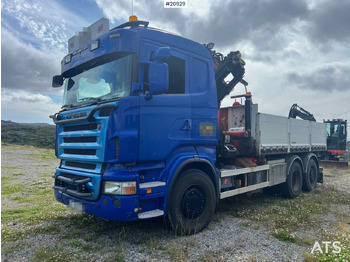 Valníkový/ Plošinový nákladný automobil SCANIA R 480