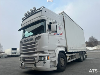 Skříňový nákladní auto SCANIA R 580