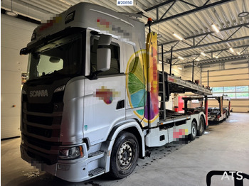 Nákladné vozidlo na prepravu automobilov SCANIA S 500