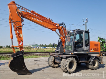 Kolesové rýpadlo HITACHI ZX140W-3