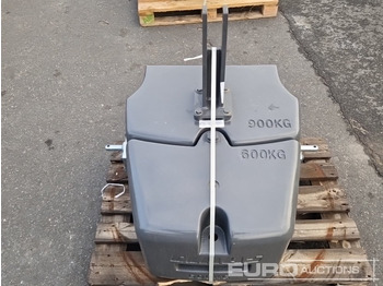 Poľnohospodárske stroje Unused Claas 1500kg (900+600kg) Front Hitch Weight: obrázok 5