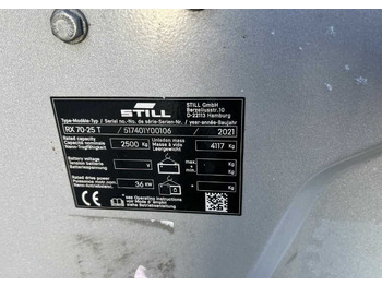 Plynový vysokozdvižný vozík Still RX70-25T: obrázok 4