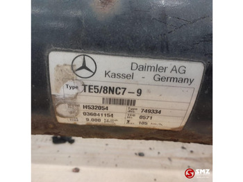 Náprava a diely pre Nákladné auto Mercedes-Benz Occ opleggeras TE5/8NC7-9 Mercedes: obrázok 5