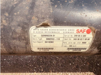 Náprava a diely pre Nákladné auto SAF Schijfremmen: obrázok 2 Náprava a diely pre Nákladné auto SAF Schijfremmen: obrázok 2